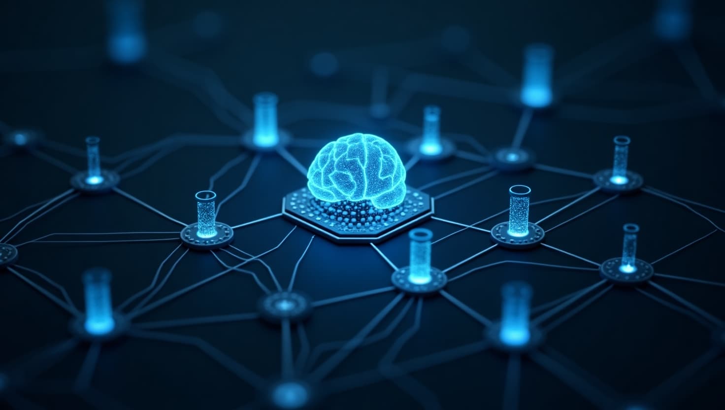 Enterprise-Optimized AI Model illustration